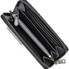 (コーチ)COACH 財布 長財布 メンズ F75395 CWH ダークサドルブラウンの画像