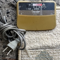 シャープ　ホットカーペットHJ-E100の画像