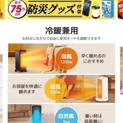 電気ヒーター　ストーブの画像