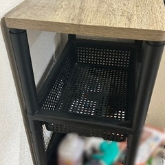 【最終値下げ】3段カゴラック【掲載25日まで】