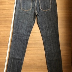 used ジーユー GU ジーンズ 長袖Tシャツ 140 150 女子服 セットの画像