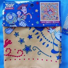 トイ・ストーリーエプロン、バンダナセットサイズ130の画像