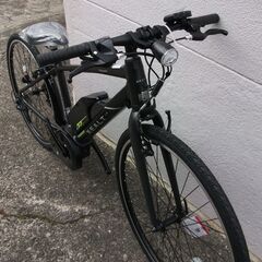 ☆新品・未使用　通勤・通学に 電動アシスト自転車　700C　XEALT(ゼオルト）L3　ブラック　パナソニック　サイクルギャリラリー周南の画像