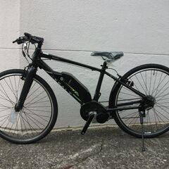 ☆新品・未使用　通勤・通学に 電動アシスト自転車　700C　XEALT(ゼオルト）L3　ブラック　パナソニック　サイクルギャリラリー周南の画像