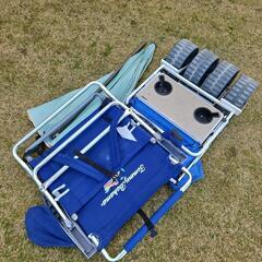 US. アウトドアカートセットの画像