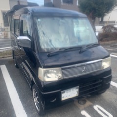 (取引中)三菱　タウンボックス　4ナンバー　車中泊できますの画像