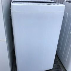 【FU1720】★ハイアール  Haier 全自動電気洗濯機  JW-C45D 2021年式  4.5KG ホワイト おしゃれ コンパクト 簡易クリーニング済 堺市 深井 【ジャングルジャングル深井店】