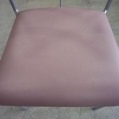 複数在庫あり! ミトノ オフィス/店舗用 スタッキングチェア MC-1229L-SV ピンク×ナチュラル 幅47cm チェア オフィスチェア いす イス 椅子 札幌市東区 新道東店の画像