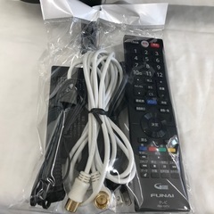 液晶カラーテレビ（FUNAI）、32インチの画像