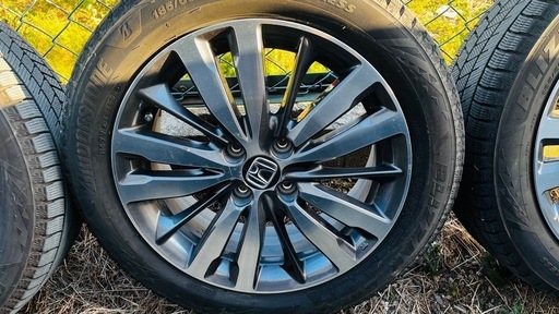 ホンダ 純正アルミ スタッドレス 4本セット 185/55R16 VRX3