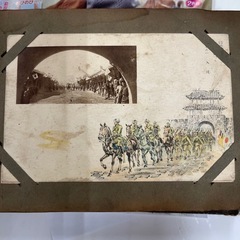 旧陸軍の絵葉書の画像