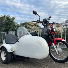 ホンダ クロスカブ110 サイドカー 側車 三人乗 レアの画像