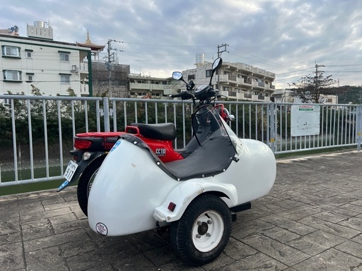 ホンダ クロスカブ110 サイドカー 側車 三人乗 レア