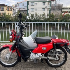 ホンダ クロスカブ110 サイドカー 側車 三人乗 レアの画像