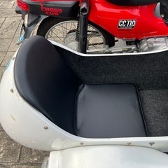 ホンダ クロスカブ110 サイドカー 側車 三人乗 レアの画像