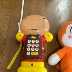 アンパンマン　たいこ　携帯　ドキンちゃん　他　おもちゃ　セット　　絵本　の画像