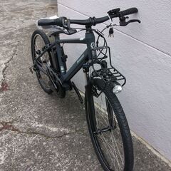 ☆新品・未使用　通勤・通学に 電動アシスト自転車　26インチ　ハリヤ　ネイビー　パナソニック　サイクルギャリラリー周南の画像