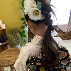 出張着付け・出張ヘアーメイクご予約承ります/車椅子着付けも対応いたしますの画像