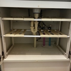 ニトリ　伸縮フリーラック（洗面台下収納）