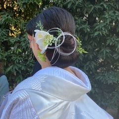 出張着付け・出張ヘアーメイクご予約承ります/車椅子着付けも対応いたしますの画像