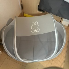 【8/19更新‼️】👶西川リビング　ミッフィーデザイン赤ちゃん用コンパクトベッドの画像