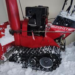 　除雪機　ヤナセHST810 の画像