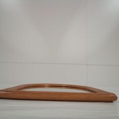 MFC マックスファクタークラブ 鏡 壁掛けミラー 木製フレーム 窓型 幅35.5cm×厚み2.5cm×高さ40cm の画像
