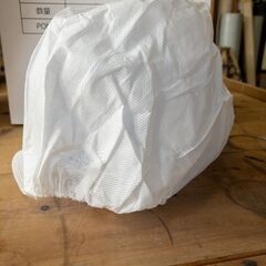 不織布キャップ（ツバ付き）50枚の画像
