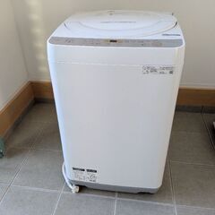 SHARP洗濯機6kg 2019年製の画像
