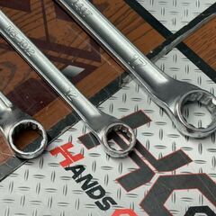 値下げしました！〇KTC ネプロス nepros M5S-1214/M5-1012/M5-1417 めがねレンチ 3点セット【中古】の画像