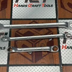値下げしました！〇KTC ネプロス nepros M5S-1214/M5-1012/M5-1417 めがねレンチ 3点セット【中古】の画像