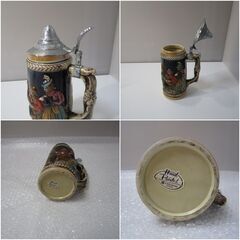 ビールジョッキ ハンドペイント 　KATO KOGEI 加藤工芸 日本製の画像