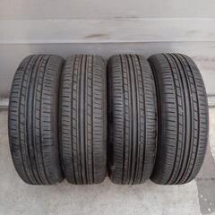 155/65R13　アルミ　タイヤ4本セット　No.90　軽自動車タイヤの画像