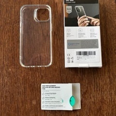 きれいなESRのiphone15用耐衝撃クリアケース売りますの画像