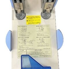 【動作確認済】CARL カール事務器 No.122 強力パンチ パンチング ２つ穴 ダストボックス付 オフィス 事務用品の画像