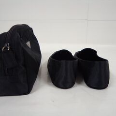 PRADA プラダ PANTOFOLE DONNA IN TESSUTO スリッパ 37 ブラック ポーチ付き ギャランティカード有 の画像