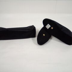 PRADA プラダ PANTOFOLE DONNA IN TESSUTO スリッパ 37 ブラック ポーチ付き ギャランティカード有 の画像