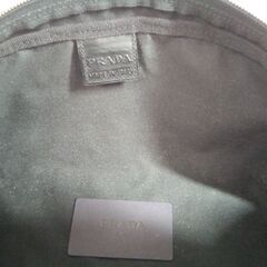 PRADA プラダ PANTOFOLE DONNA IN TESSUTO スリッパ 37 ブラック ポーチ付き ギャランティカード有 の画像