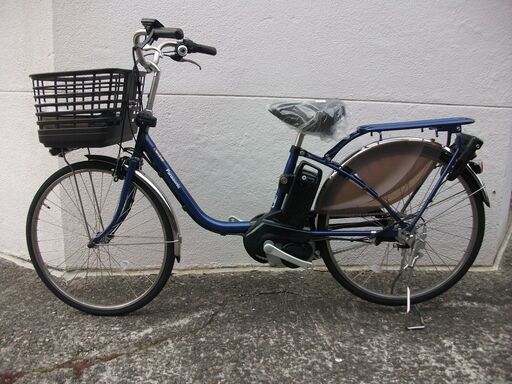 ☆新品・未使用　通勤・通学に 電動アシスト自転車　24インチ　ビビ・EX　ブルー　パナソニック　サイクルギャリラリー周南