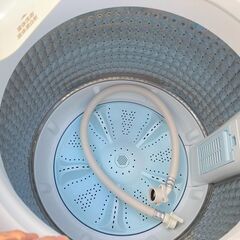 札幌市★ハイアール / 23年製 4.5kg 洗濯機 ◆ JW-U45LK ステンレス槽 単身サイズ Haierの画像
