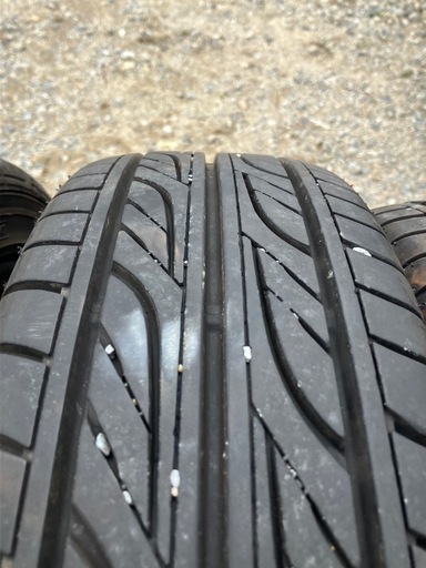 バリ溝　夏タイヤ　ホイール4本セット　165/55/R15　2023年製造