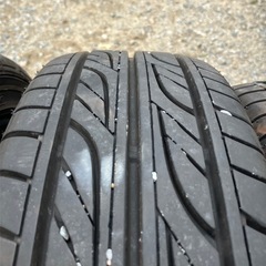 バリ溝　夏タイヤ　ホイール4本セット　165/55/R15　2023年製造 の画像