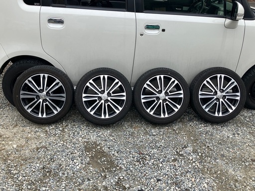バリ溝　夏タイヤ　ホイール4本セット　165/55/R15　2023年製造
