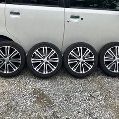 バリ溝　夏タイヤ　ホイール4本セット　165/55/R15　20...