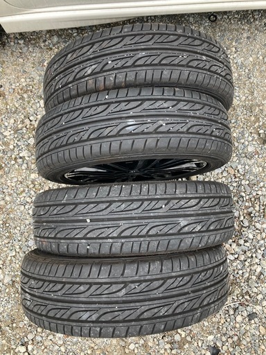 バリ溝　夏タイヤ　ホイール4本セット　165/55/R15　2023年製造