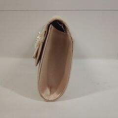 Rew de Rew ルゥデルゥ 2wayバッグ ショルダーバッグ クラッチバッグ ピンクベージュの画像