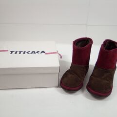 TITICACA チチカカ ムートンショートブーツ M ブラウン...