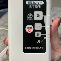 Y2501-296 ニトリ 電気フロアクッション モカ NIF-55　通電確認済みの画像