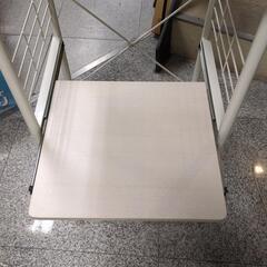 【引取先決まりました！】 レンジ台 幅50 おしゃれ レンジラック 収納 キッチンラック 幅49 キャスター付き キッチン収納の画像