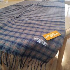 新品タグ付き PERSON'S パーソンズ チェック柄  マフラー の画像